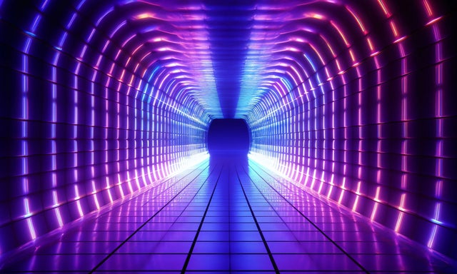 High speed light tunnel image