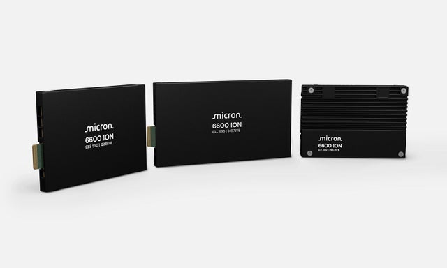Micron 6600 ION 245TB SSD product family