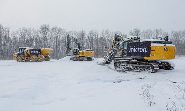 2026 Micron New York groundbreaking ceremony