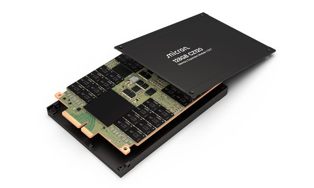 Micron CZ120 128GB chip opened