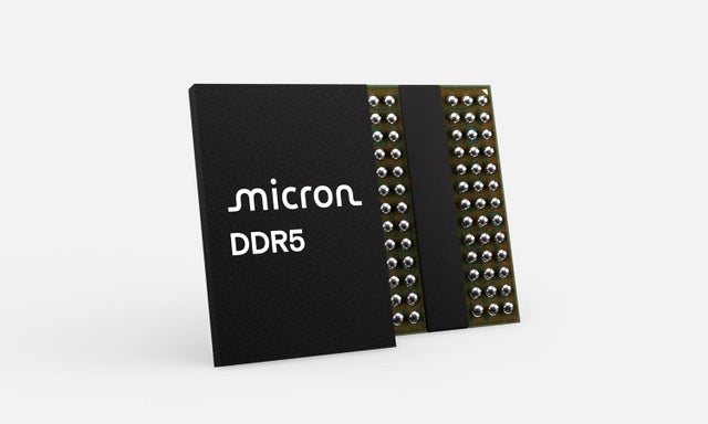 DDR5 component embedded on a Micron RDIMM