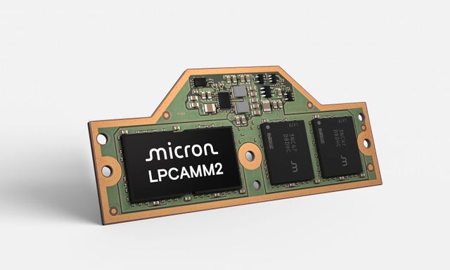 Micron LPDDR5X product image