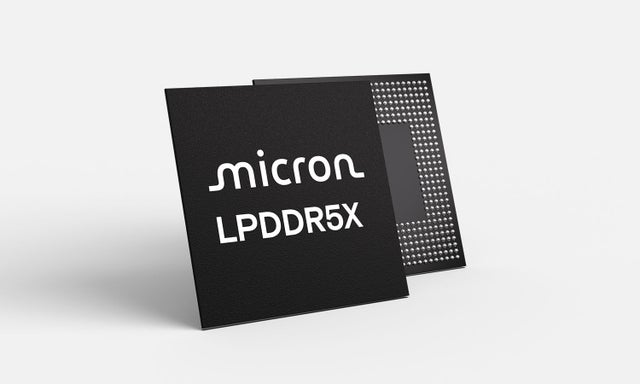 Micron LPDDR5X product image